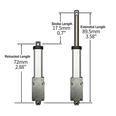 SLA-T01-M linear actuator, main product view