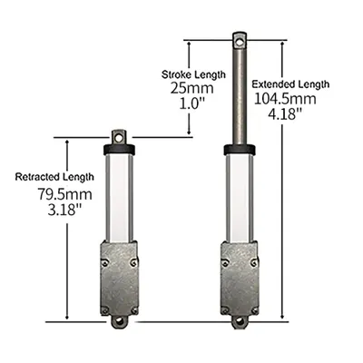 SLA-T01-M linear actuator, main product view