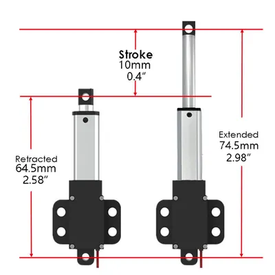 SLA-T01-W linear actuator, main product view