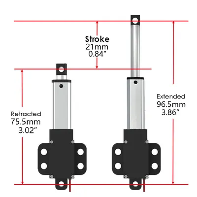 SLA-T01-W linear actuator, main product view