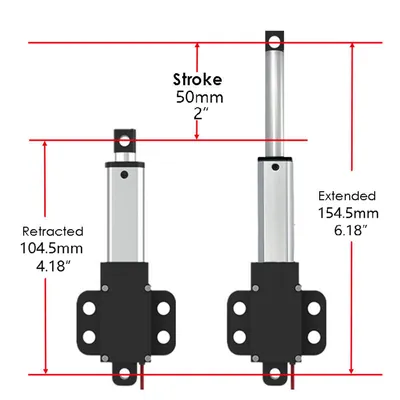 SLA-T01-W linear actuator, main product view